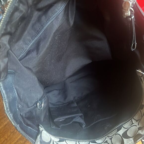 COACH HAMPTONS SIGNATURE BOOK BAG F13063 - Picture 9 of 14